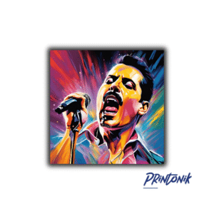 Retablo Decorativo Freddie Mercury