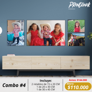 Combo #4 de 3 retablos personalizados
