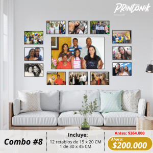 Combo #8 de 12 retablos personalizados