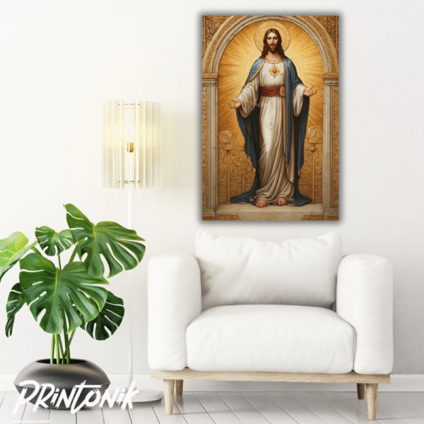 Retablo Sagrado Corazón de Jesús en MDF - Image 2