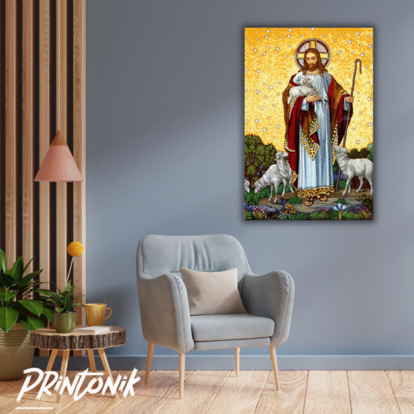 Retablo del Buen Pastor en MDF - Image 2
