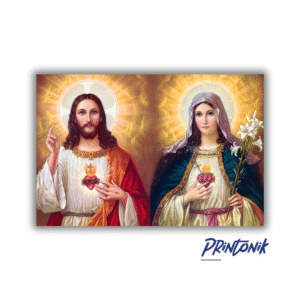 Retablo del Sagrado Corazón de Jesús y el Inmaculado Corazón de María