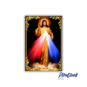 Retablo de la Divina Misericordia de Jesús MDF
