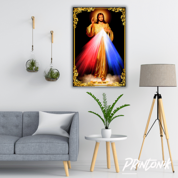 Retablo de la Divina Misericordia de Jesús MDF - Image 2