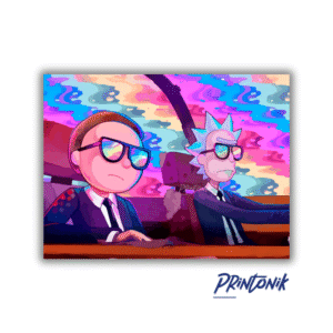 Retablo Decorativo Rick y Morty