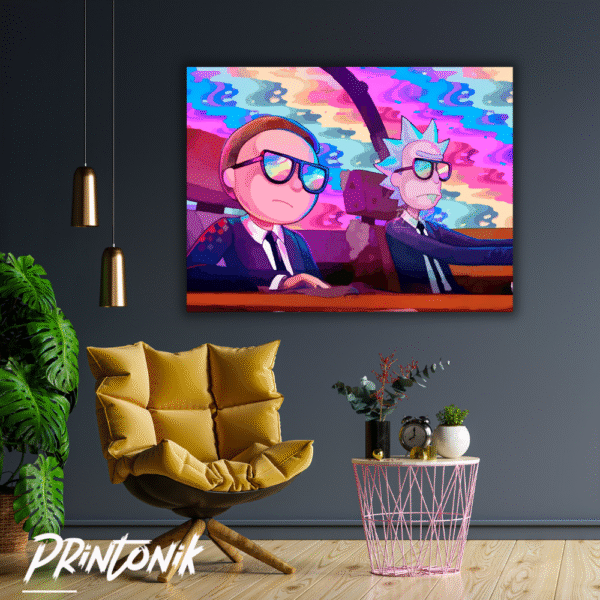 Retablo Decorativo Rick y Morty - Image 2
