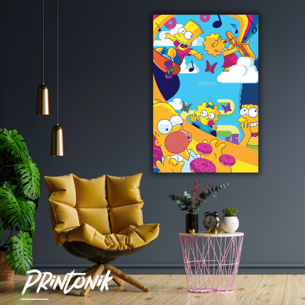 Retablo moderno de Los Simpson - Image 2