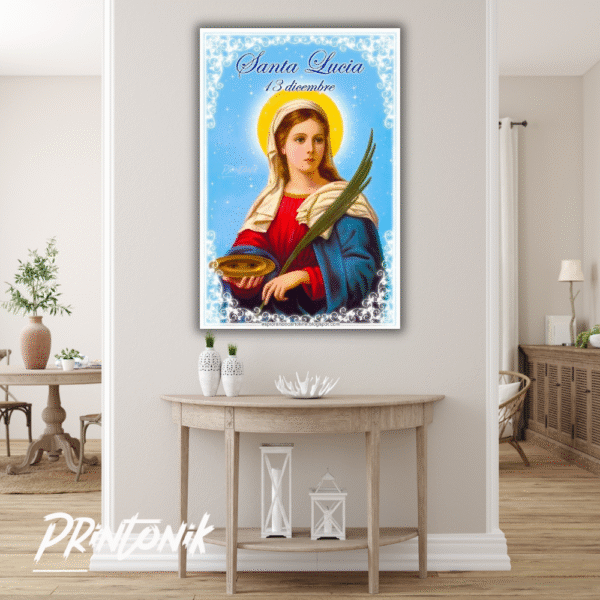 Retablo de Santa Lucía MDF laminado - Image 2