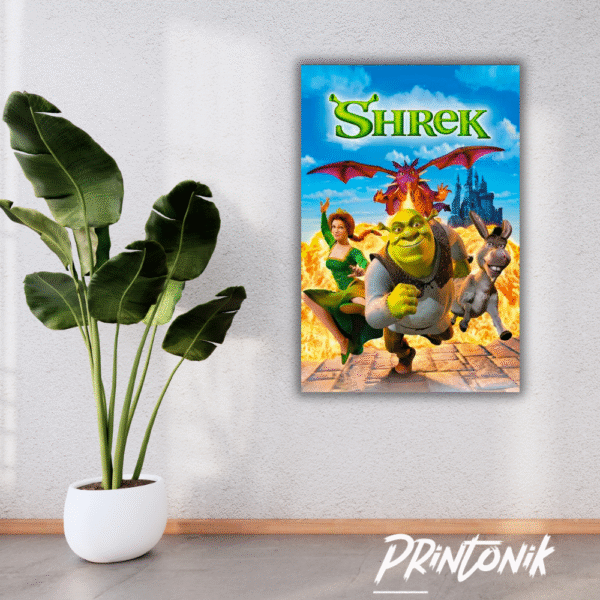 Shrek Retablo Decorativo Infantil - Image 2