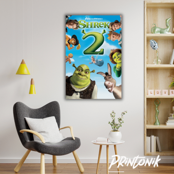 Shrek 2 Retablo Decorativo en MDF - Image 2