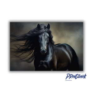 Retablo de Caballo Negro MDF