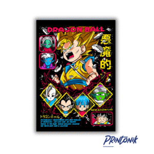 Retablo Decorativo Dragon Ball Daima