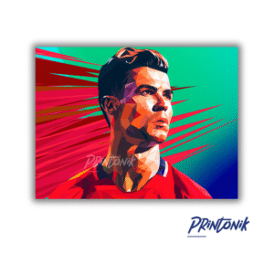 Retablo Cristiano Ronaldo Pop Art